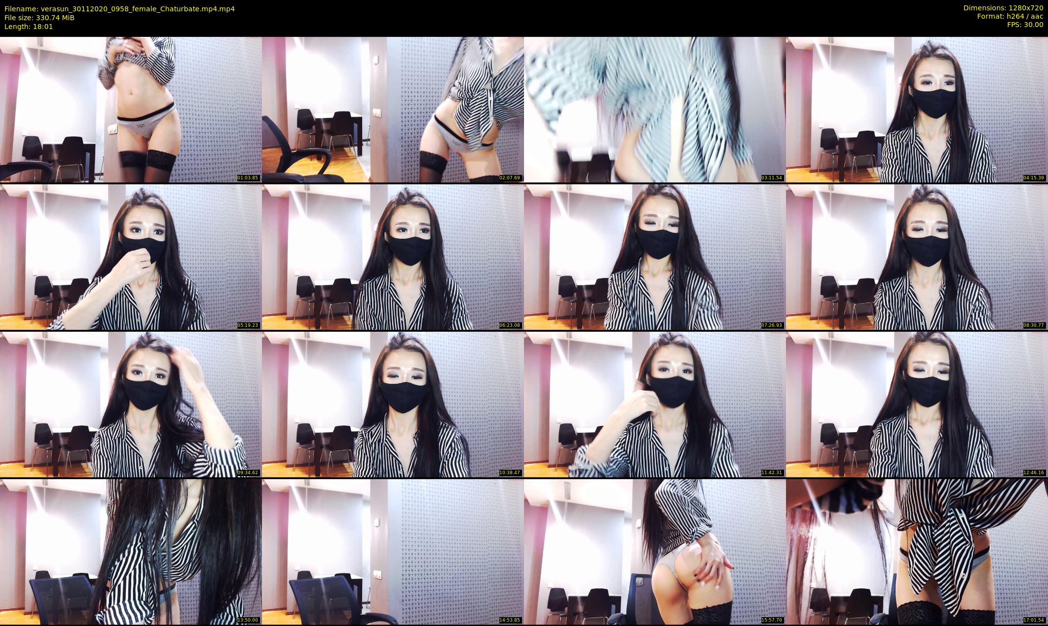 verasun — 19 minute Chaturbate female cam show recording, 720p, Nov 30, 2020