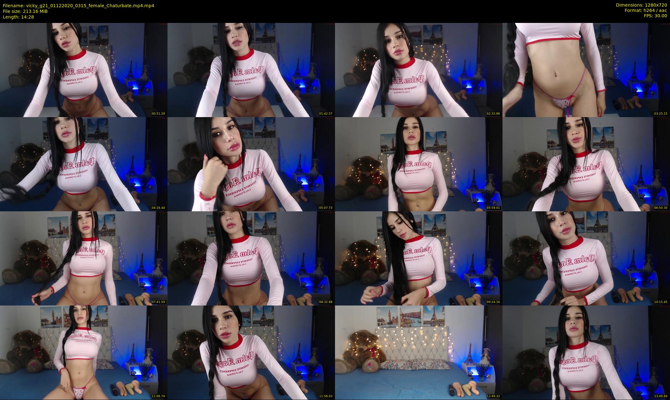 vicky_g21 — 15 minute Chaturbate female cam show recording, 720p, Dec 1, 2020