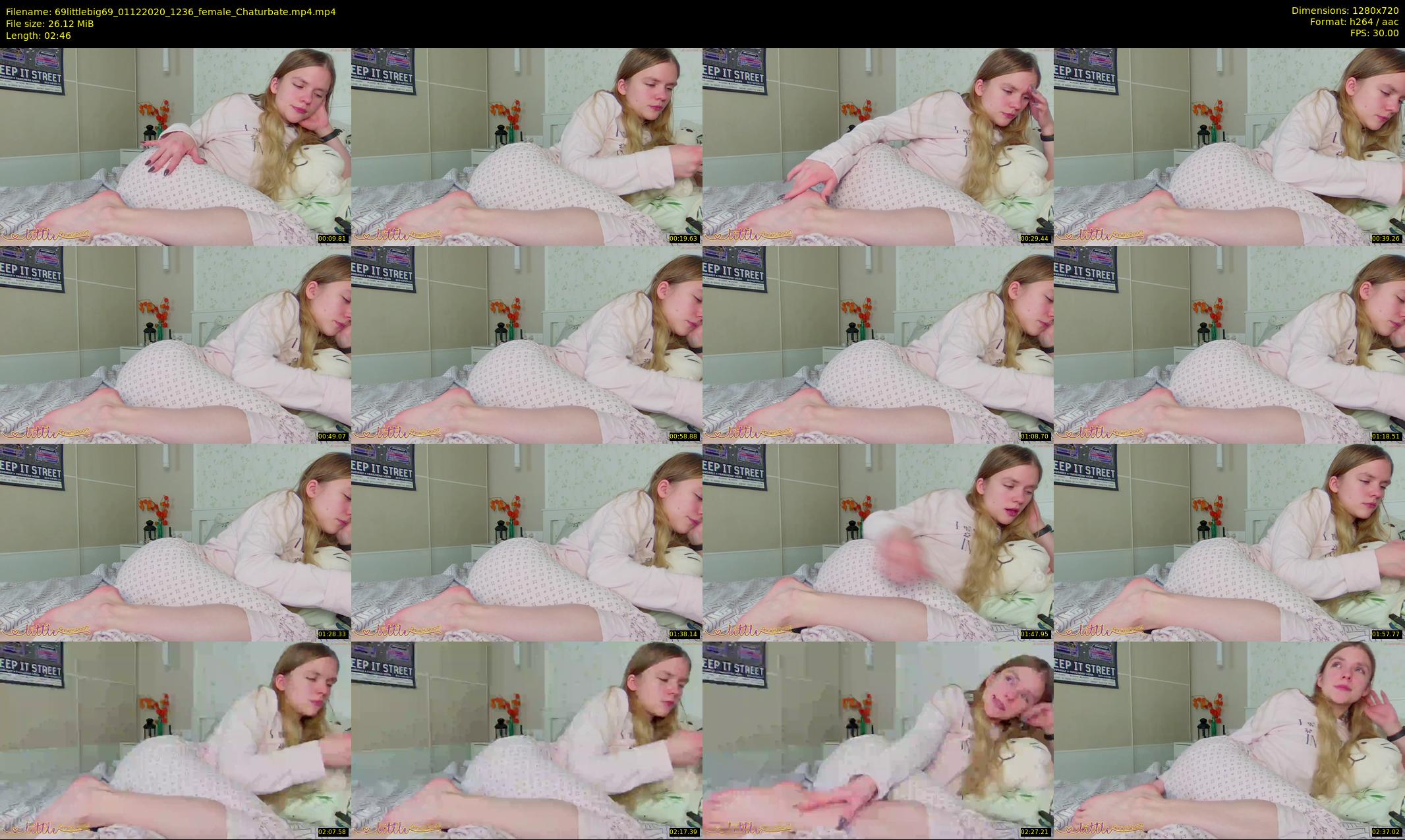 69littlebig69 — 3 minute Chaturbate couple cam show recording, 720p, Dec 1, 2020