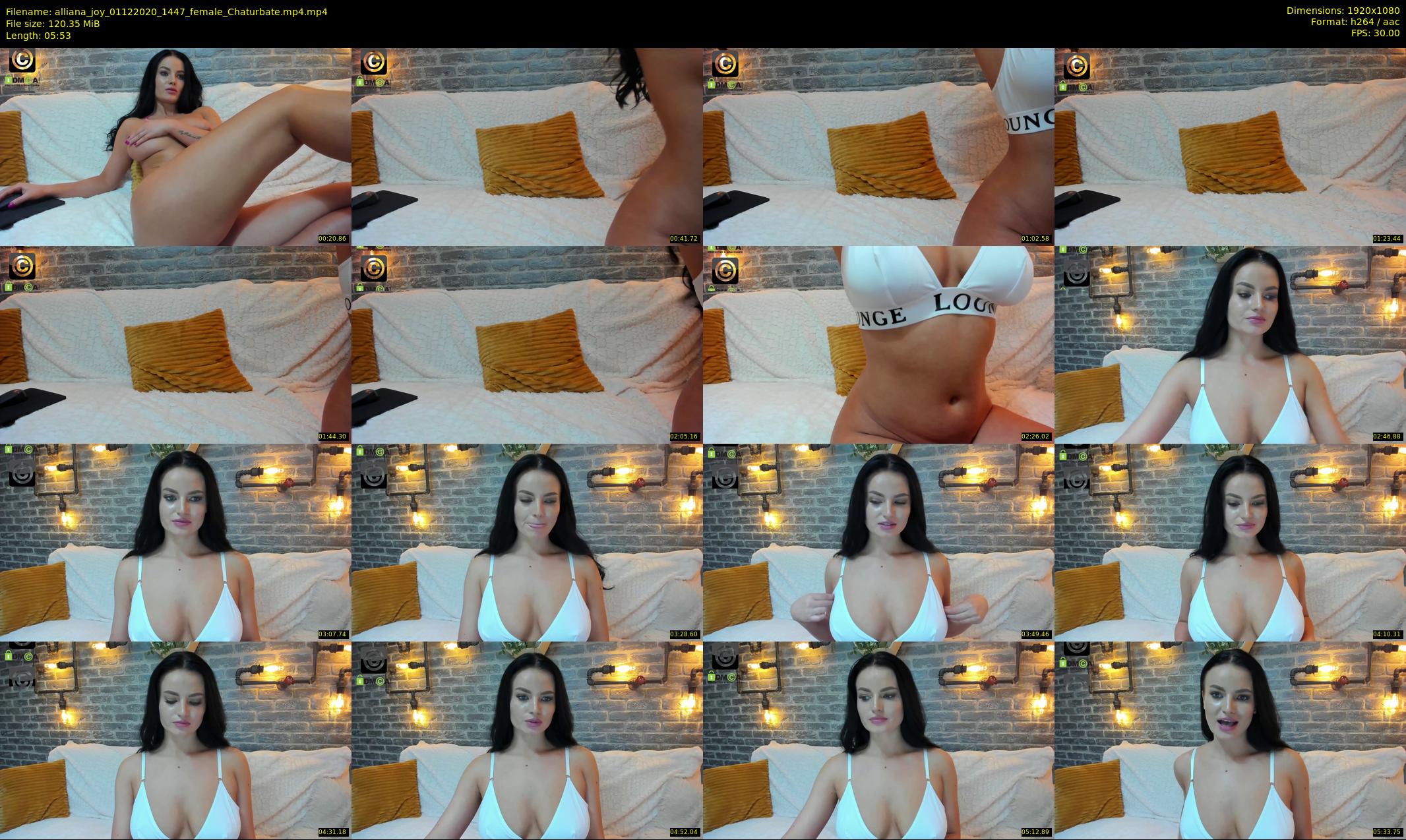 alliana_joy — 6 minute Chaturbate female cam show recording, 1080p, Dec 1, 2020