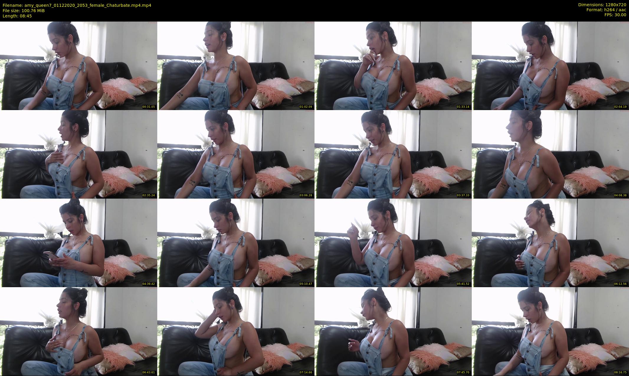 amy_queen7 — 9 minute Chaturbate female cam show recording, 720p, Dec 1, 2020