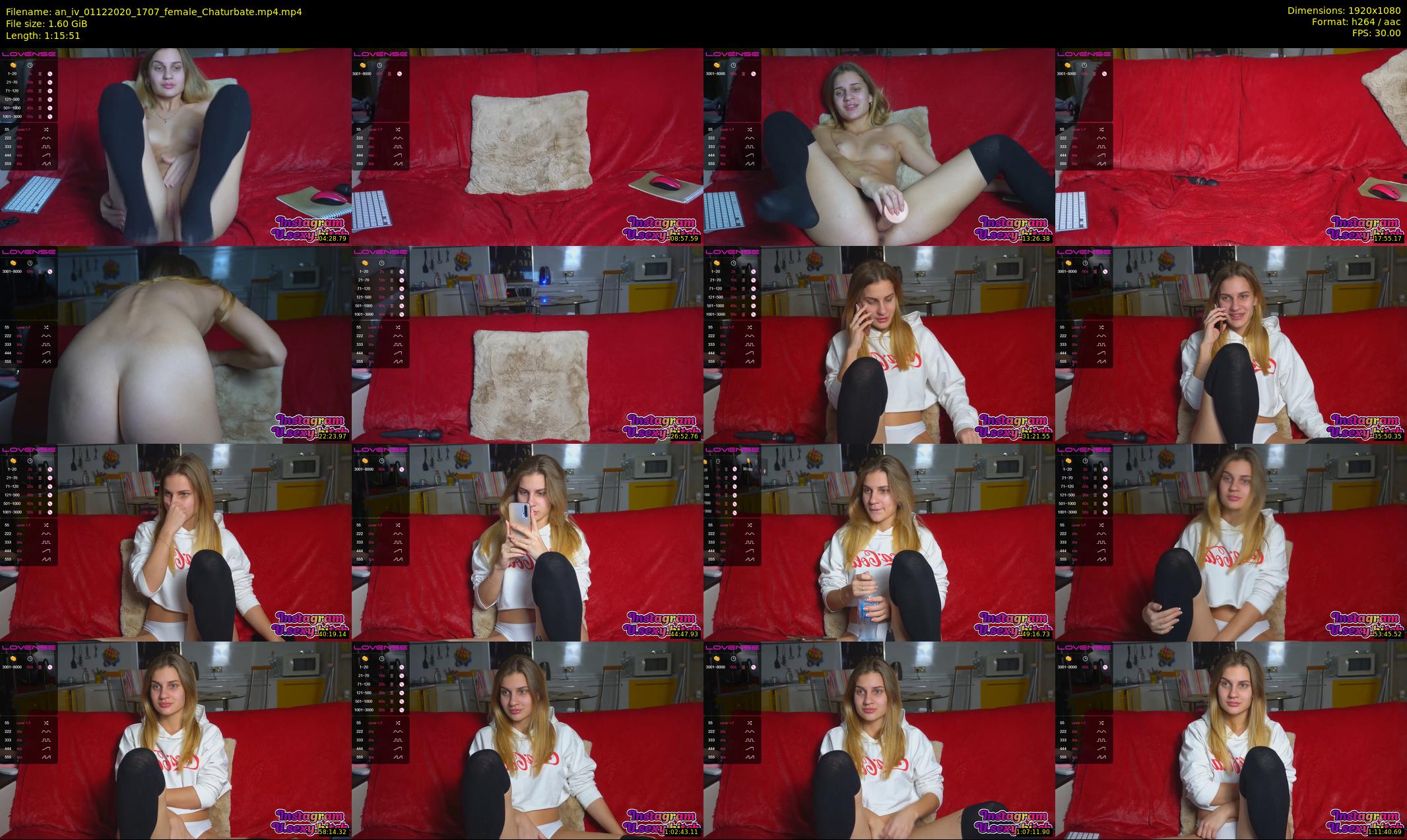 an_iv — 76 minute Chaturbate female cam show recording, 1080p, Dec 1, 2020