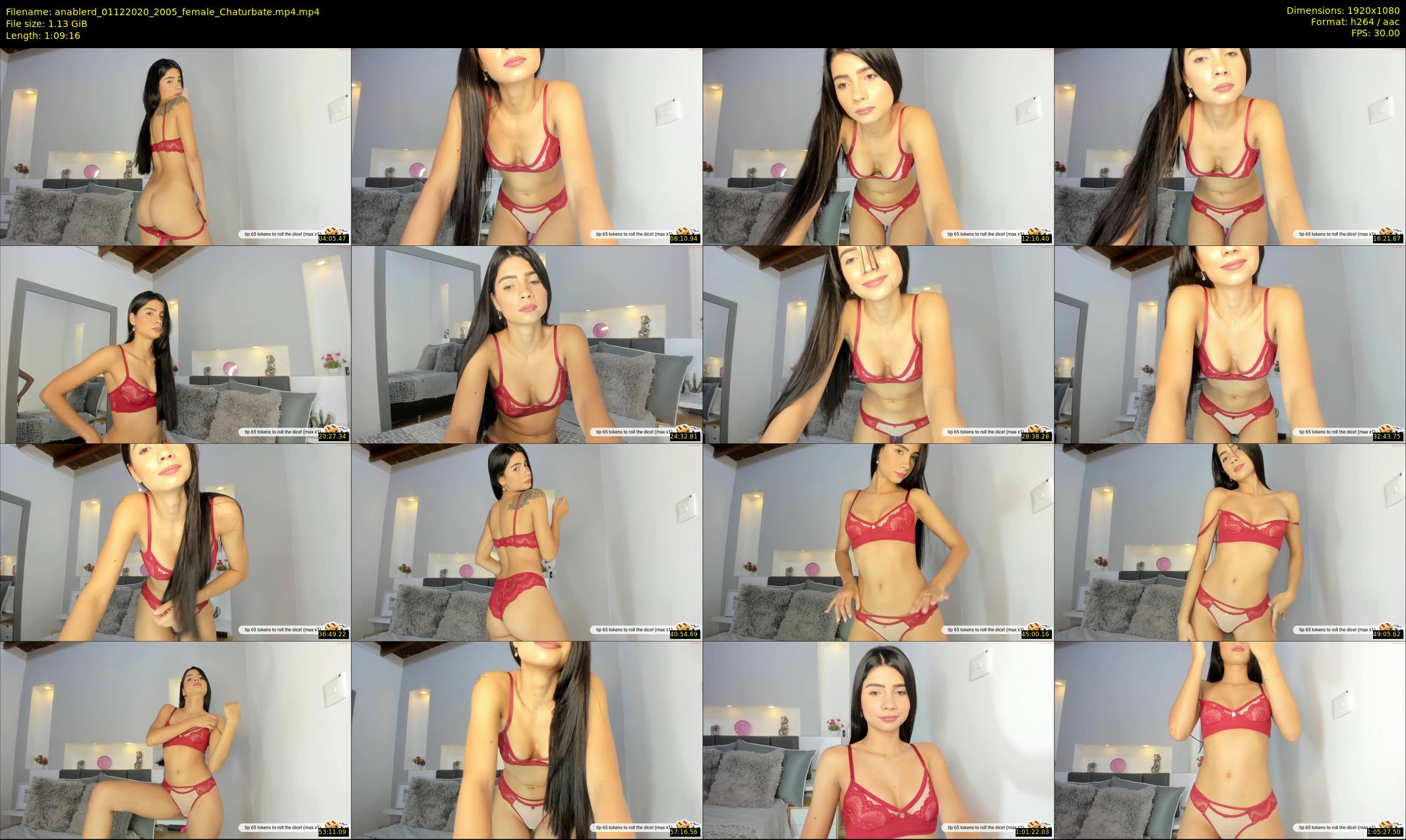 anablerd — 70 minute Chaturbate female cam show recording, 1080p, Dec 1, 2020