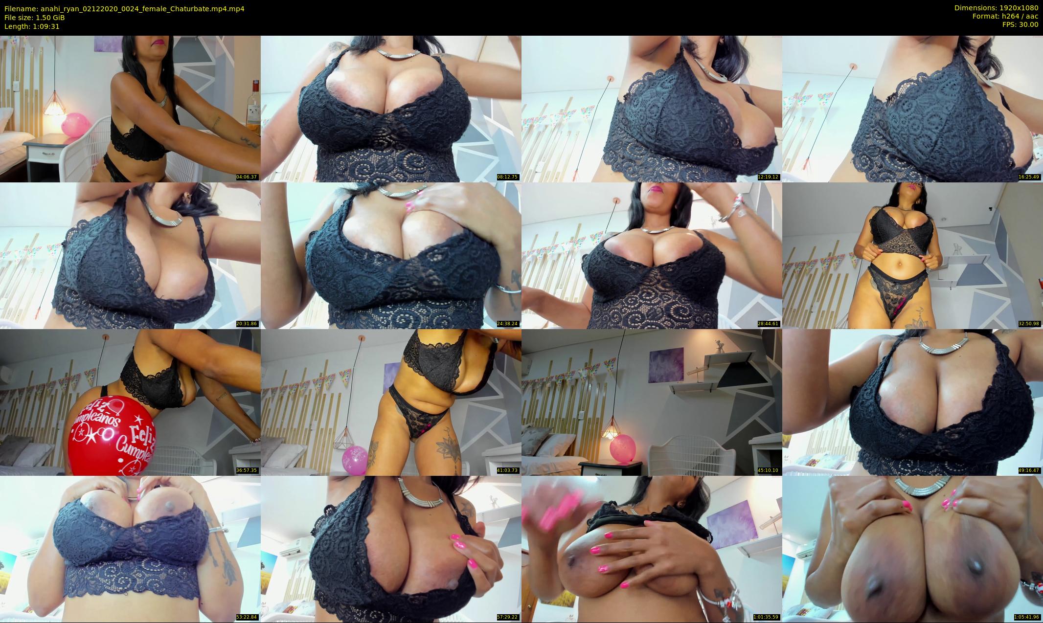 anahi_ryan — 70 minute Chaturbate female cam show recording, 1080p, Dec 2, 2020