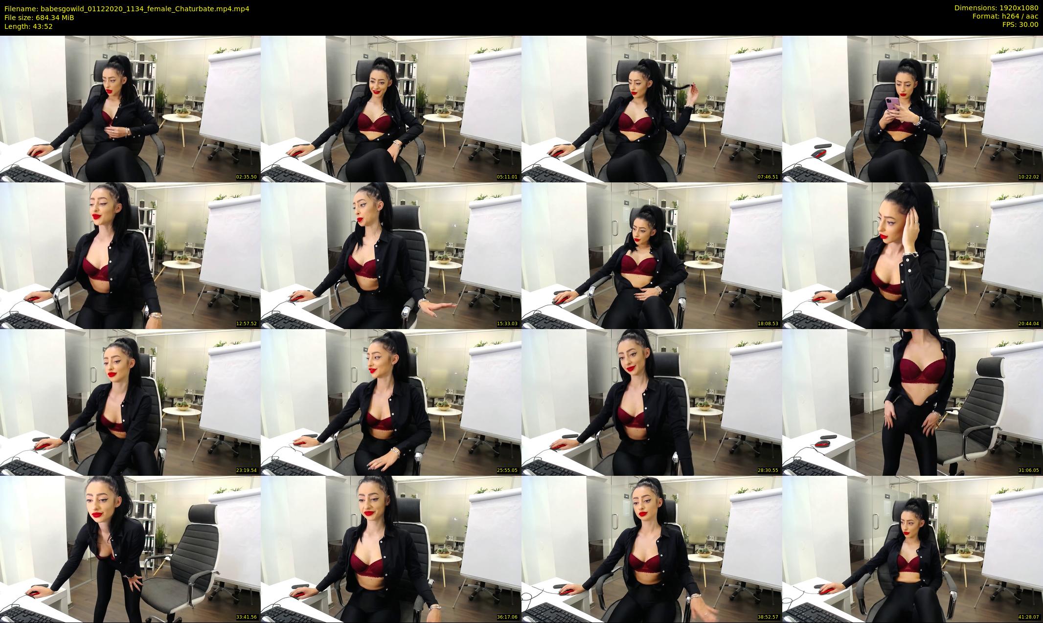 babesgowild — 44 minute Chaturbate couple cam show recording, 1080p, Dec 1, 2020