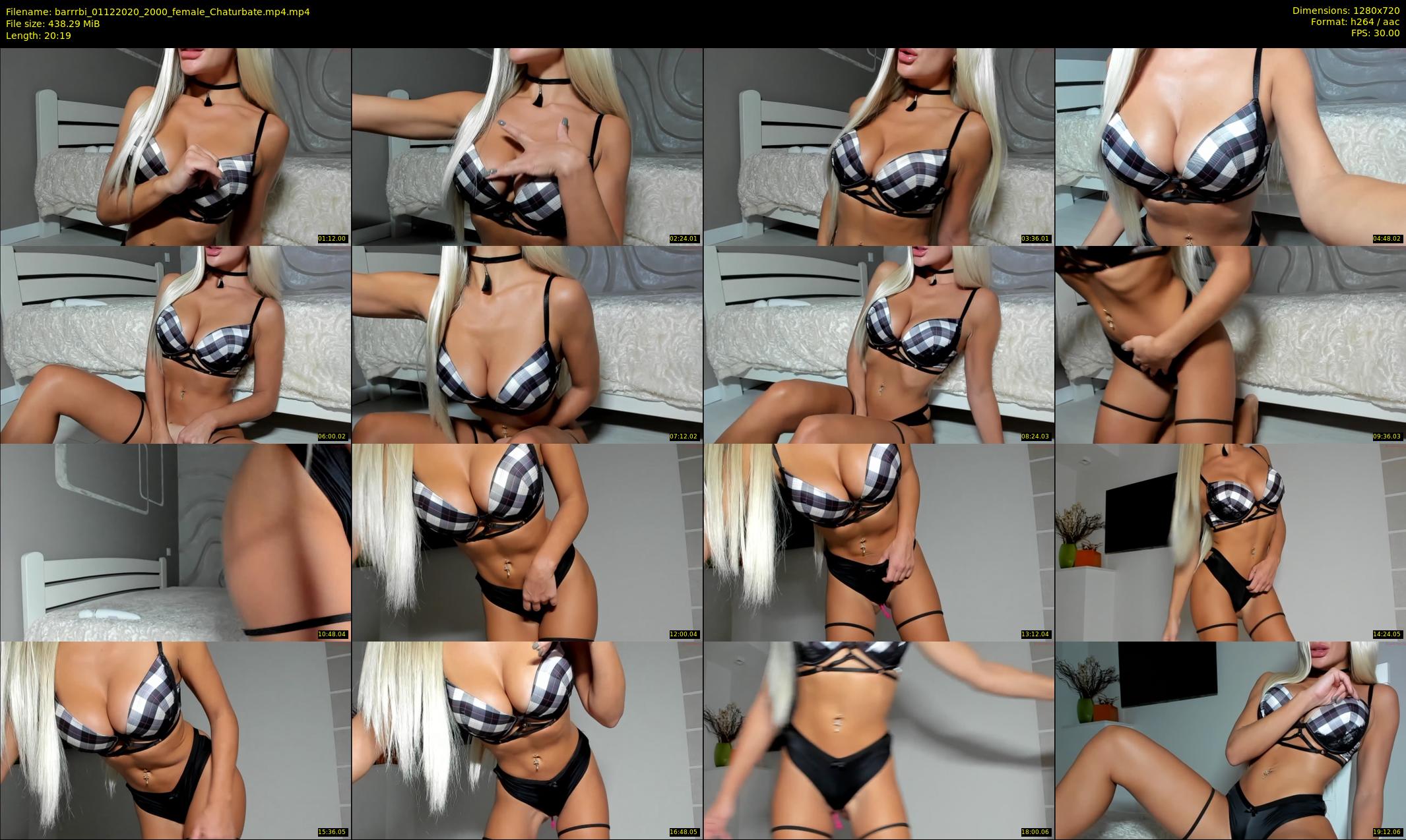 barrrbi — 21 minute Chaturbate female cam show recording, 720p, Dec 1, 2020