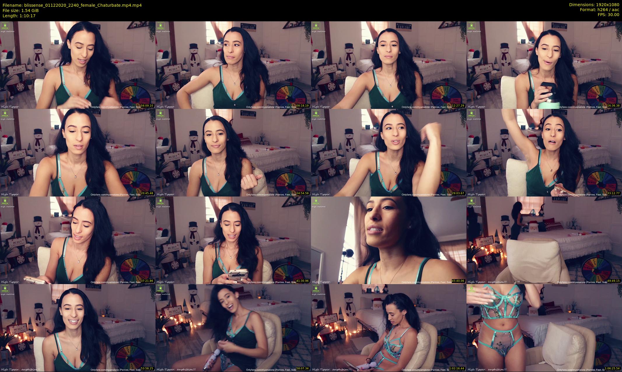 blissense — 71 minute Chaturbate female cam show recording, 1080p, Dec 1, 2020