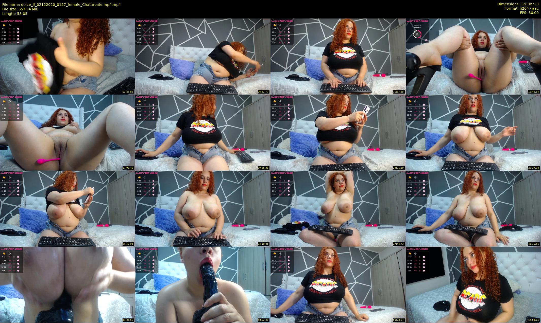 dulce_lf — 59 minute Chaturbate female cam show recording, 720p, Dec 2, 2020