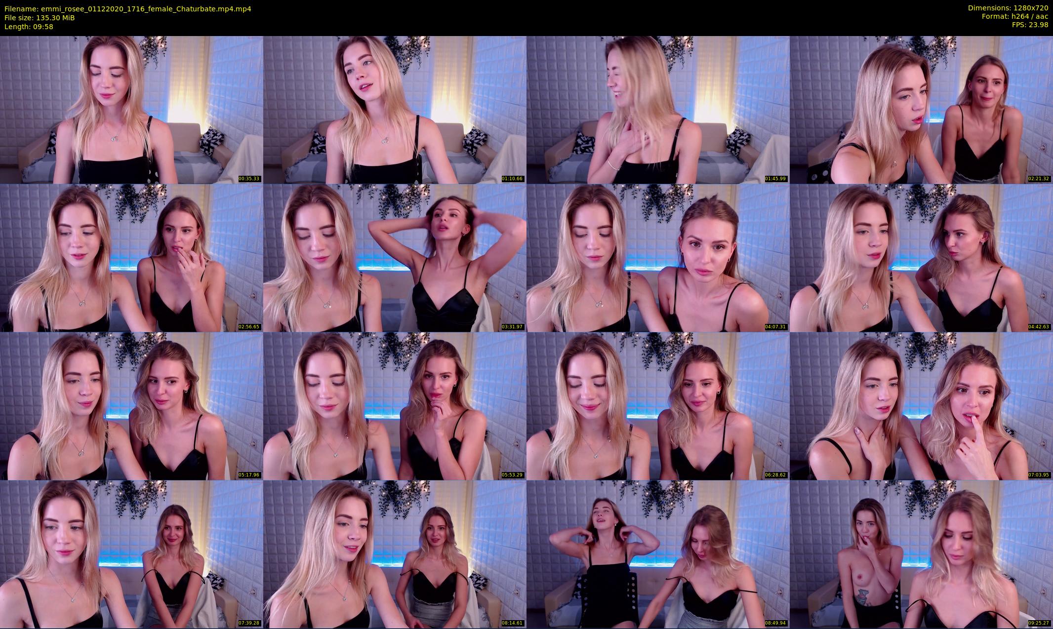 emmi_rosee — 10 minute Chaturbate female cam show recording, 720p, Dec 1, 2020