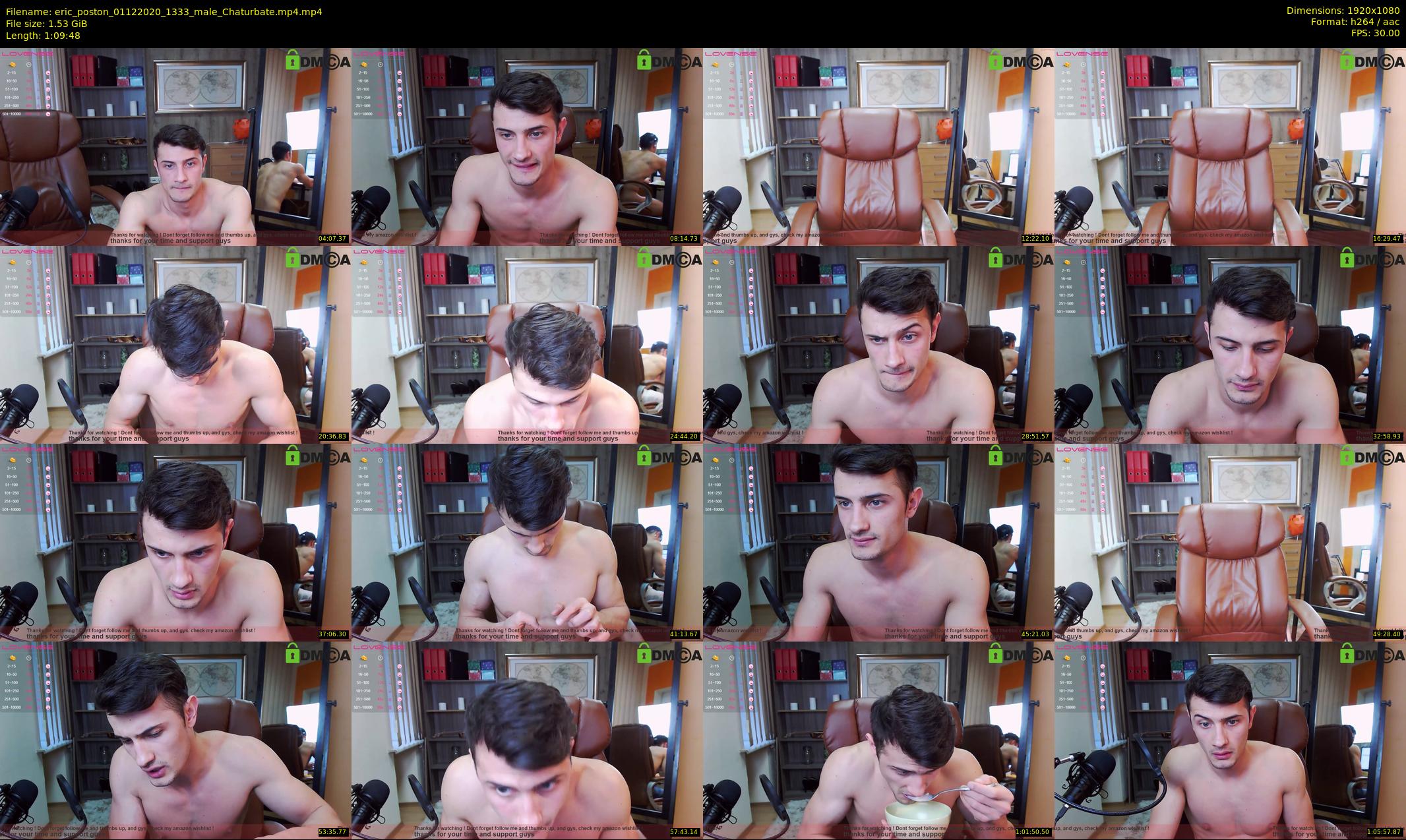 eric_poston — 70 minute Chaturbate male cam show recording, 1080p, Dec 1, 2020