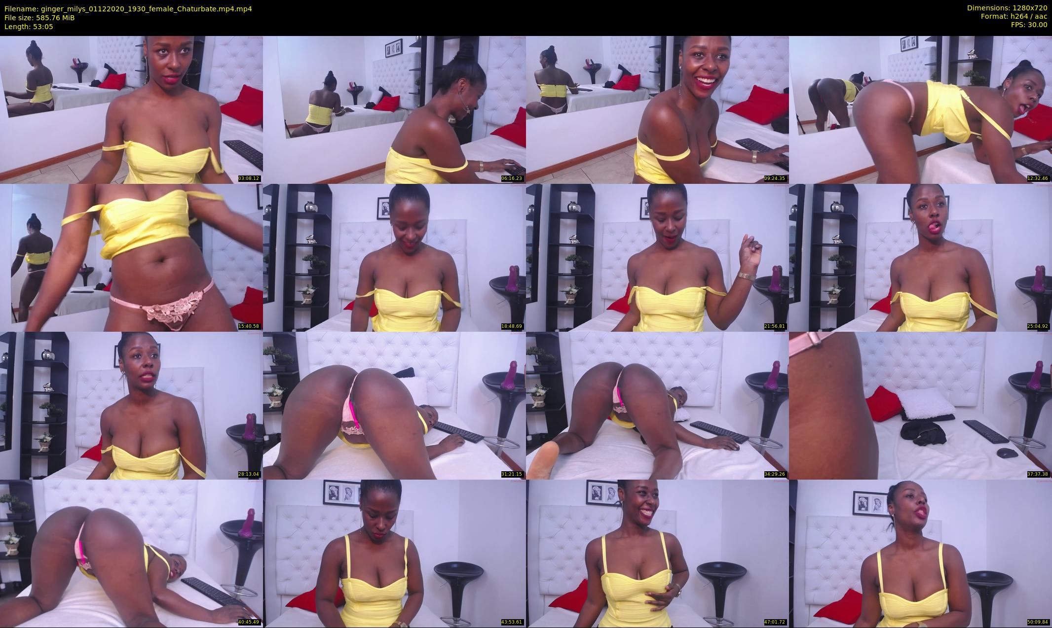ginger_milys — 54 minute Chaturbate female cam show recording, 720p, Dec 1, 2020