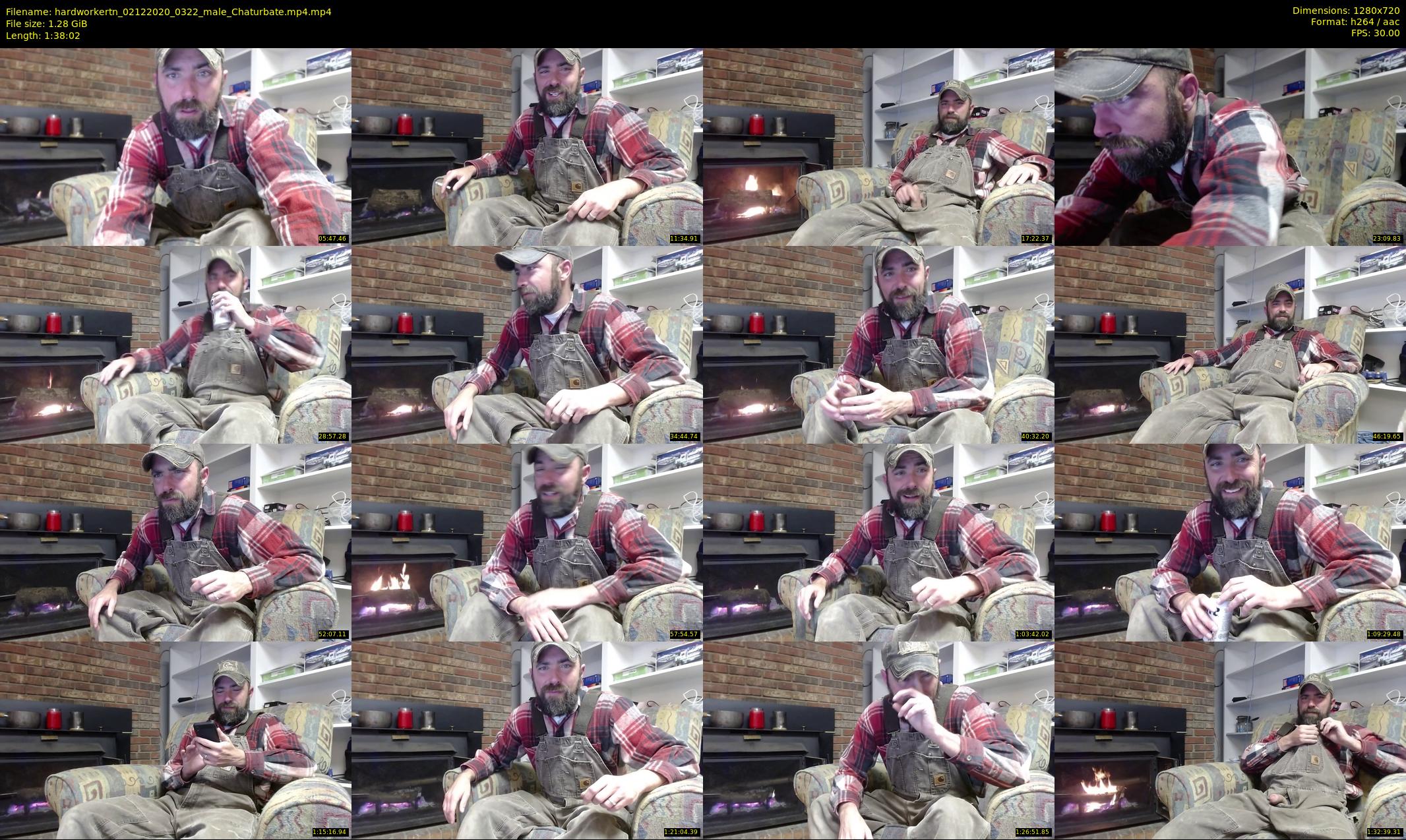 hardworkertn — 99 minute Chaturbate male cam show recording, 720p, Dec 2, 2020