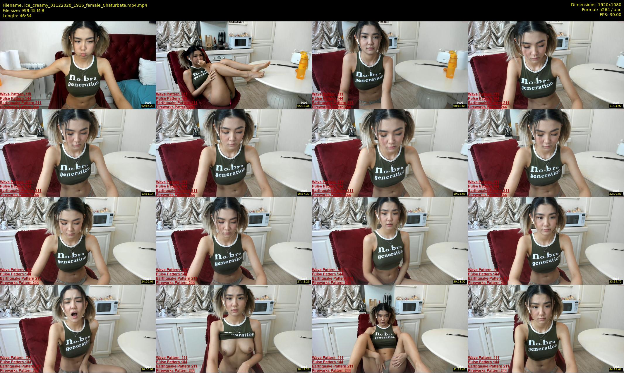 ice_creamy — 47 minute Chaturbate female cam show recording, 1080p, Dec 1, 2020