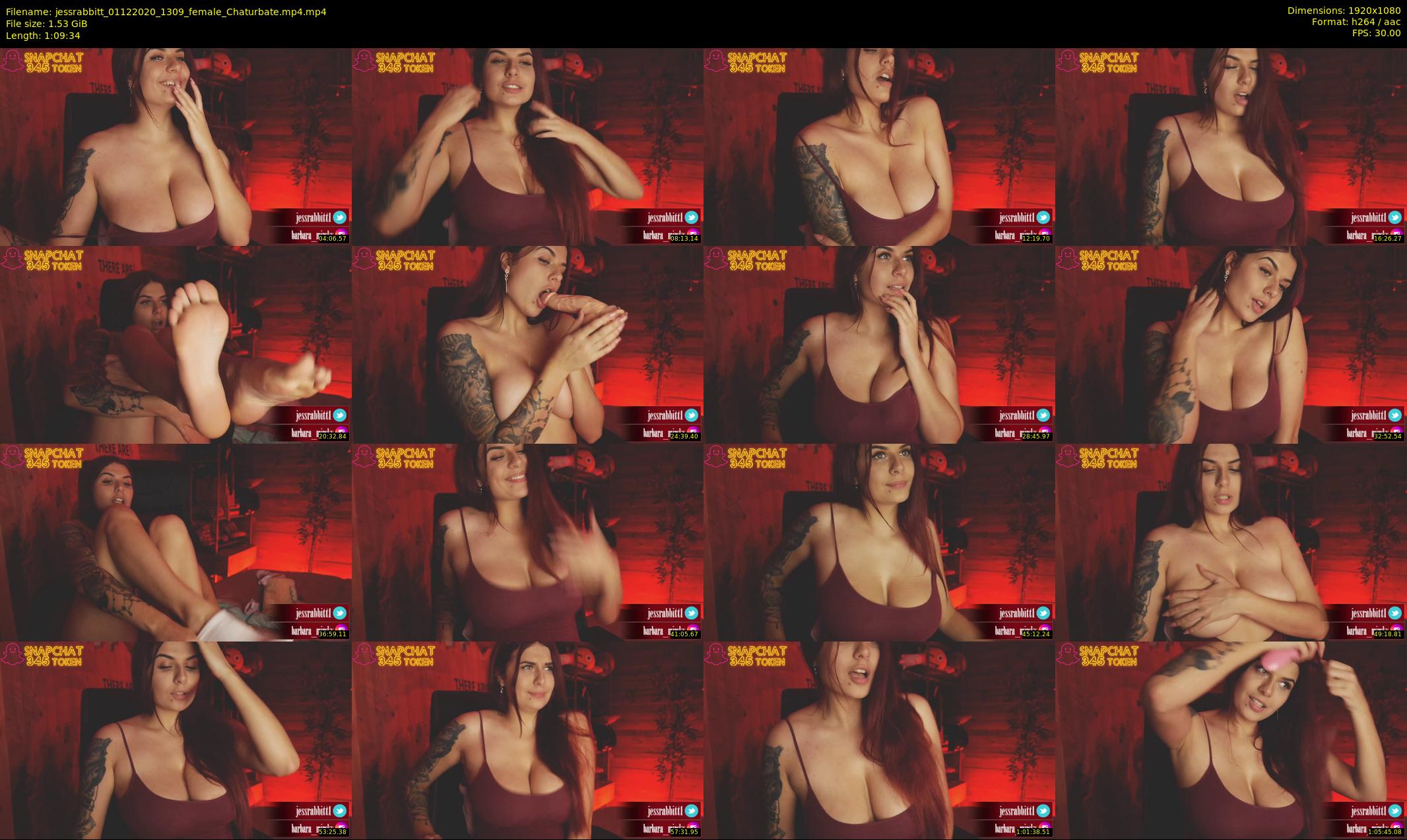 jessrabbitt — 70 minute Chaturbate female cam show recording, 1080p, Dec 1, 2020