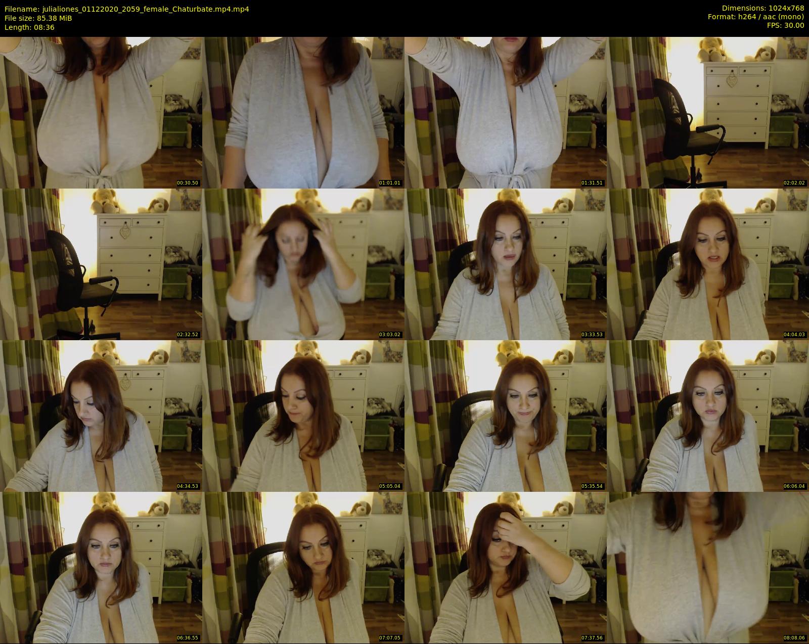 julialiones — 9 minute Chaturbate female cam show recording, 720p, Dec 1, 2020