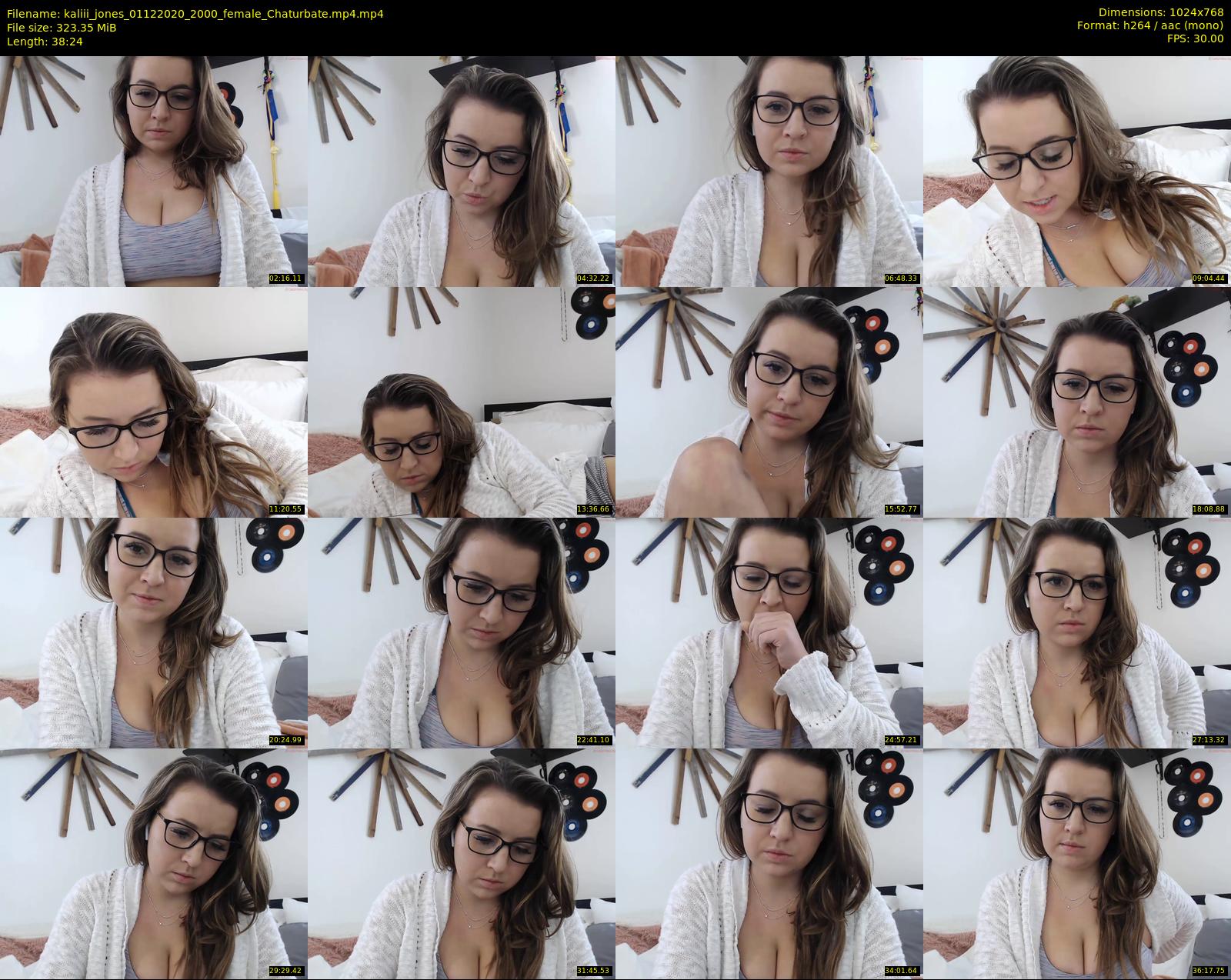 kaliii_jones — 39 minute Chaturbate female cam show recording, 720p, Dec 1, 2020