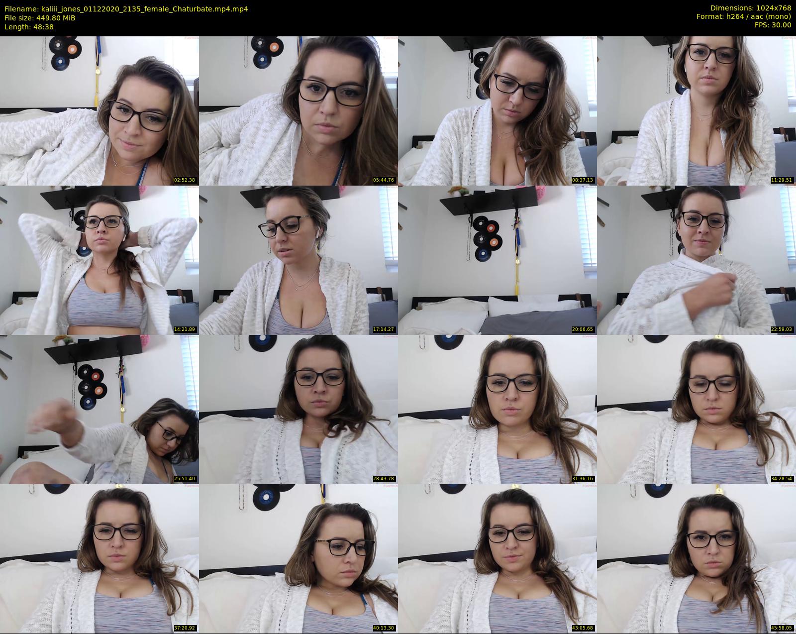 kaliii_jones — 49 minute Chaturbate female cam show recording, 720p, Dec 1, 2020