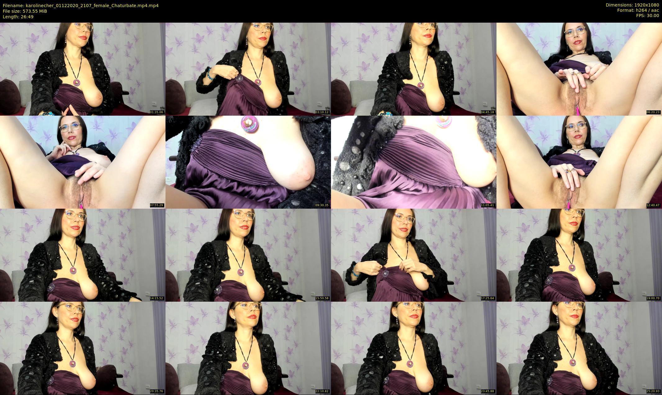 karolinecher — 27 minute Chaturbate female cam show recording, 1080p, Dec 1, 2020