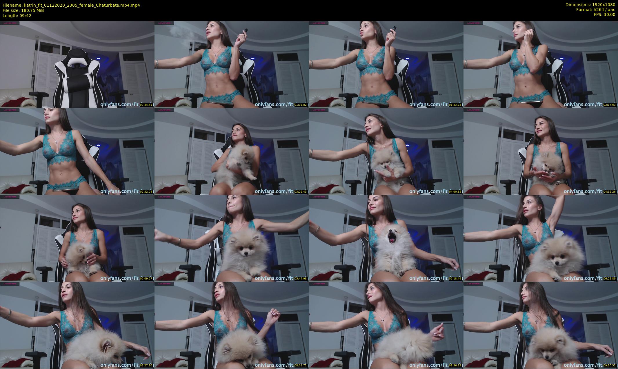 katrin_fit — 10 minute Chaturbate female cam show recording, 1080p, Dec 1, 2020
