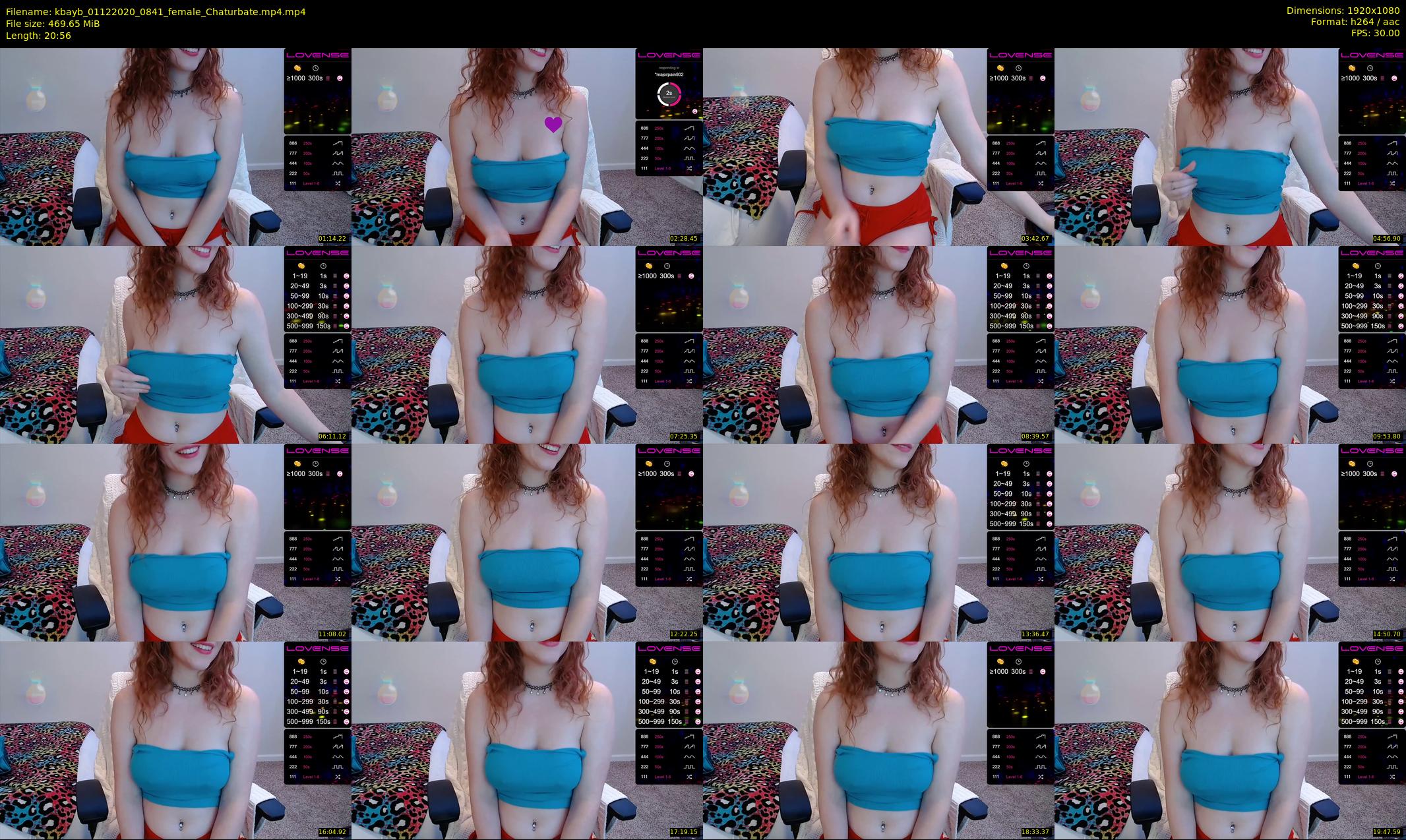 kbayb — 21 minute Chaturbate female cam show recording, 1080p, Dec 1, 2020