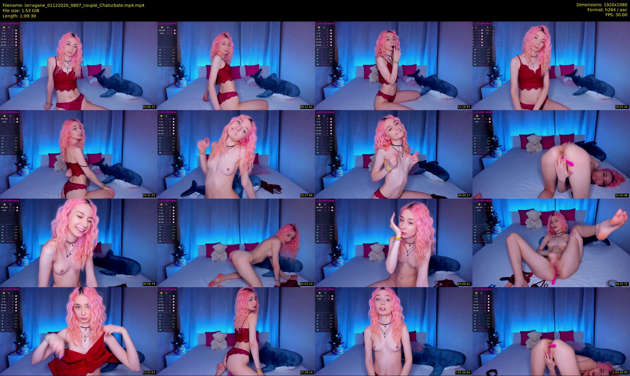 larragane — 70 minute Chaturbate couple cam show recording, 1080p, Dec 1, 2020