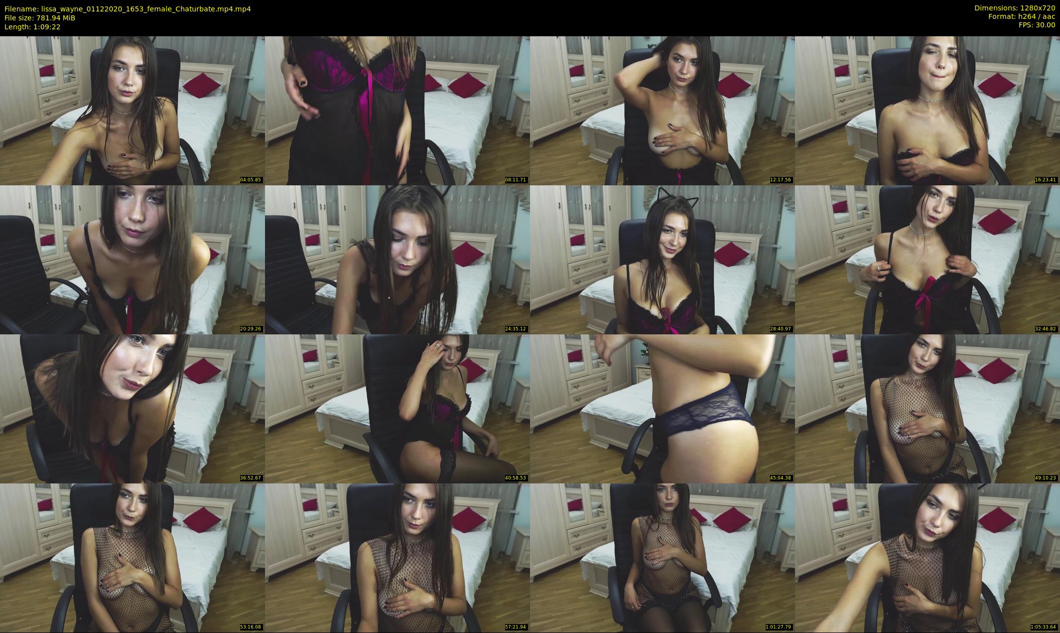 lissa_wayne — 70 minute Chaturbate female cam show recording, 720p, Dec 1, 2020