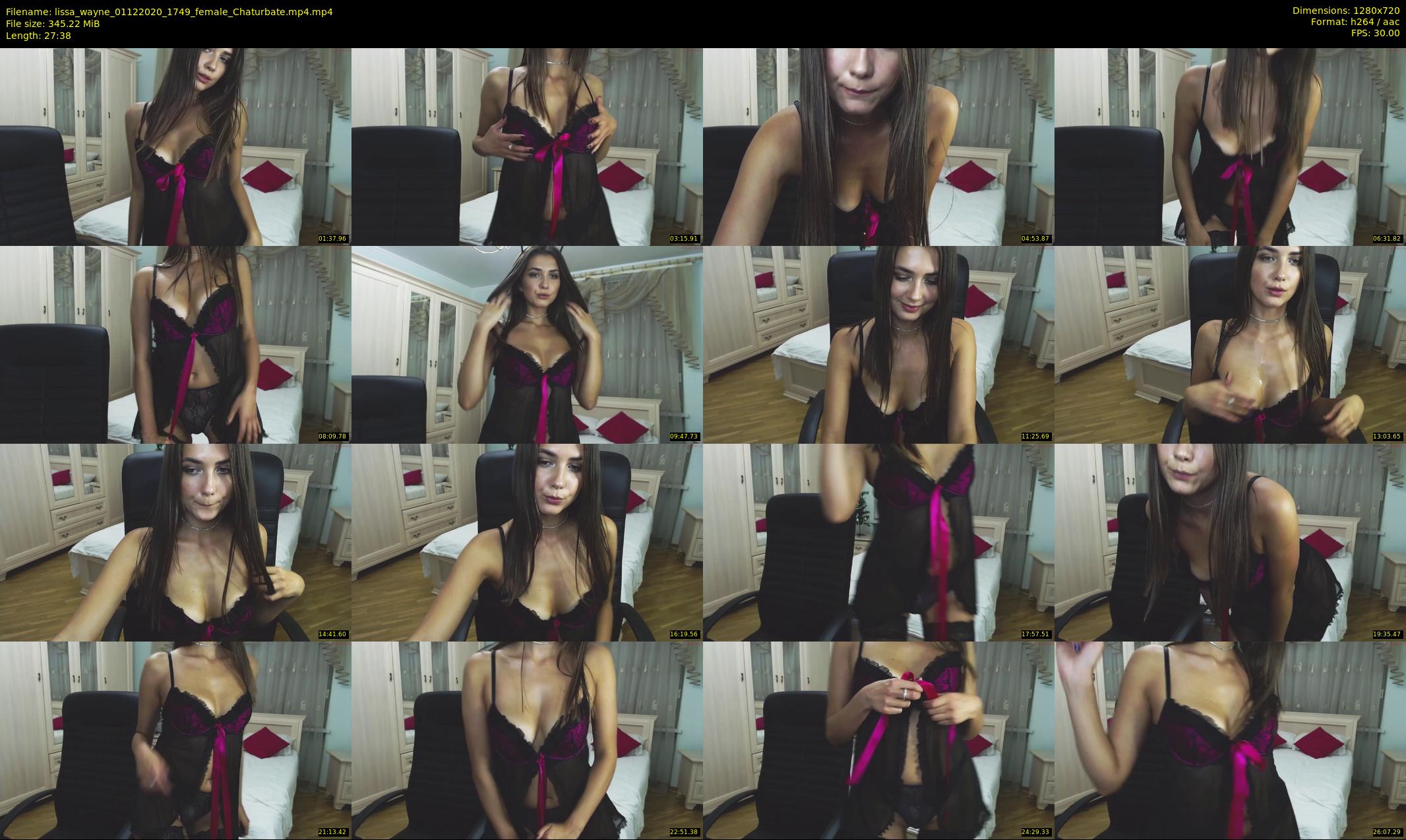 lissa_wayne — 28 minute Chaturbate female cam show recording, 720p, Dec 1, 2020