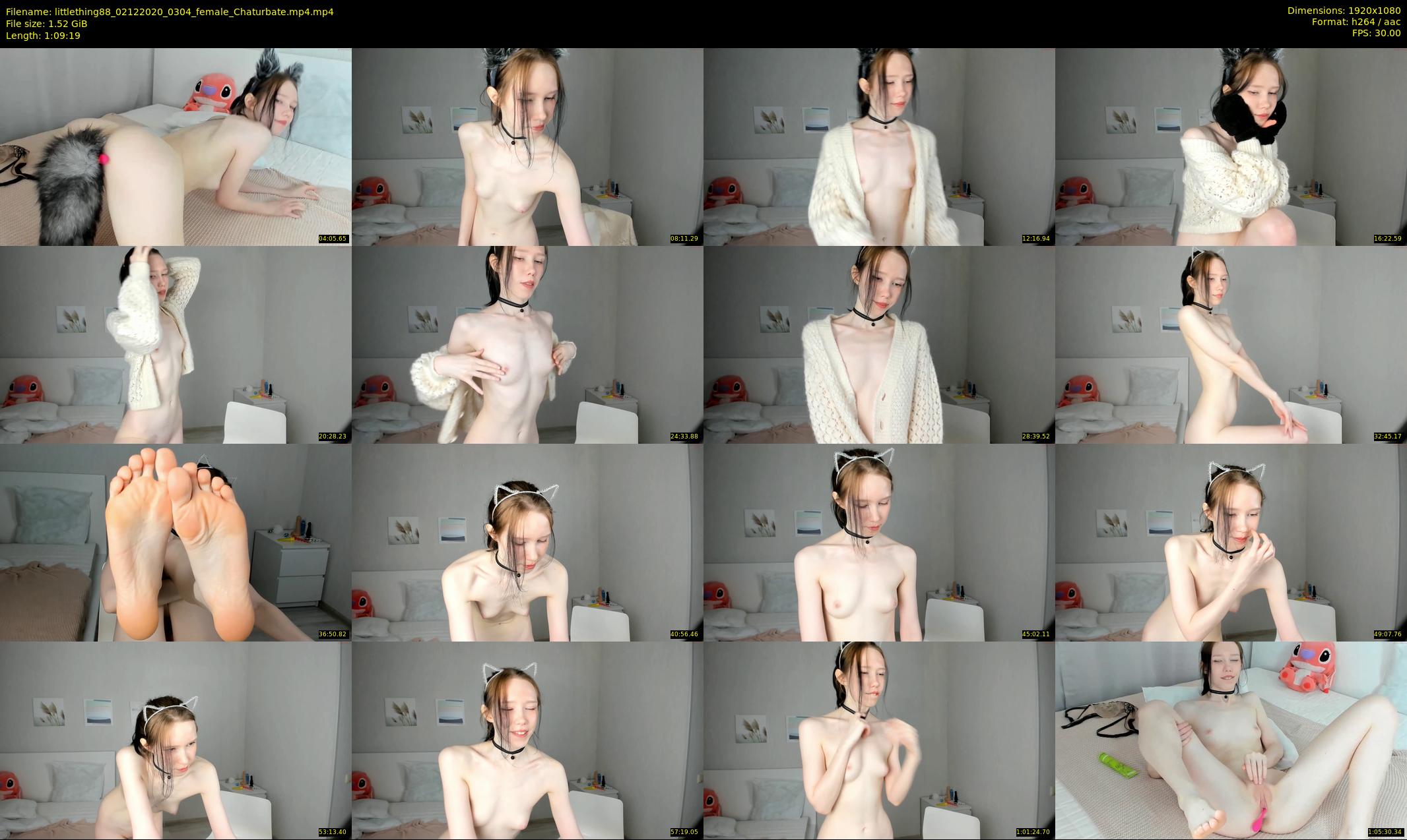 littlething88 — 70 minute Chaturbate female cam show recording, 1080p, Dec 2, 2020
