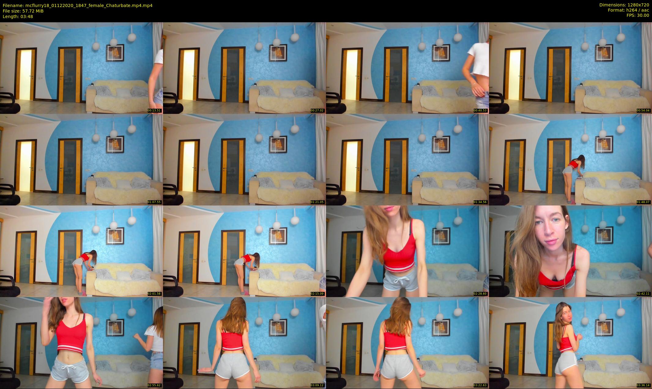 mcflurry18 — 4 minute Chaturbate female cam show recording, 720p, Dec 1, 2020