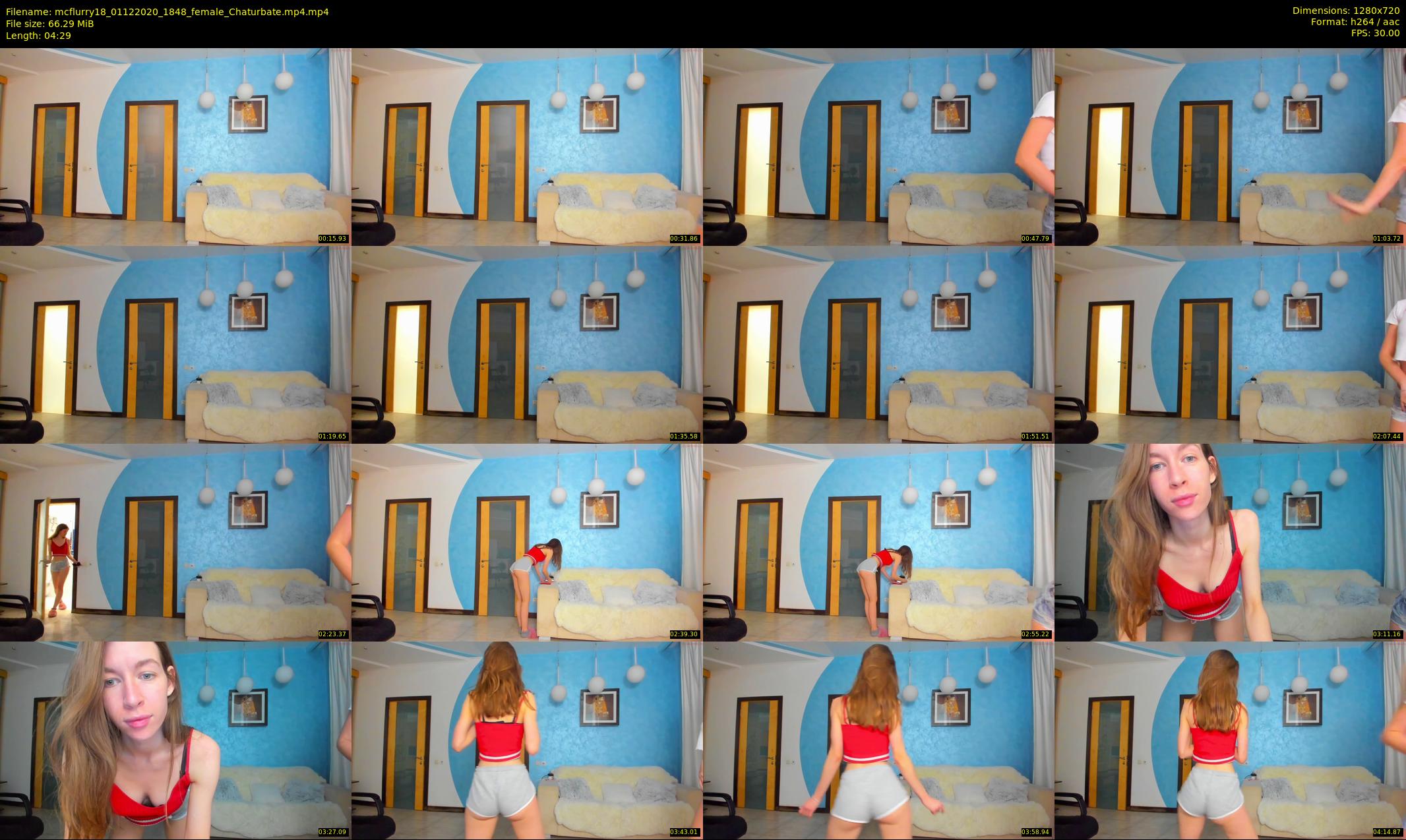 mcflurry18 — 5 minute Chaturbate female cam show recording, 720p, Dec 1, 2020