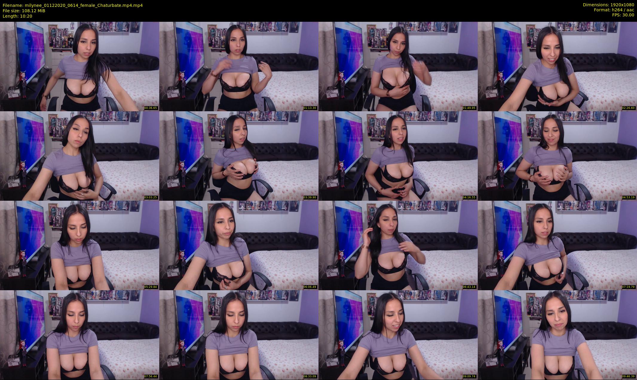 milynee — 11 minute Chaturbate female cam show recording, 1080p, Dec 1, 2020