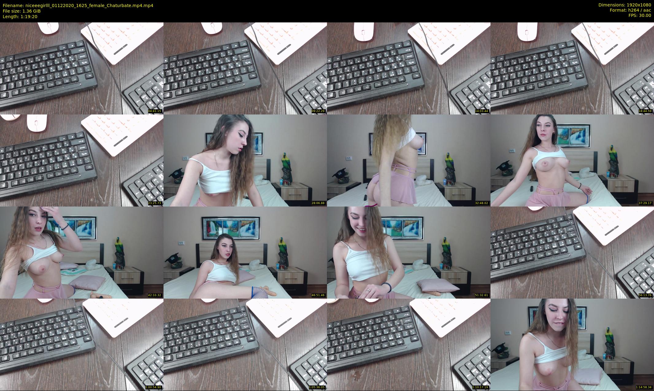 niceeegirlll — 80 minute Chaturbate couple cam show recording, 1080p, Dec 1, 2020