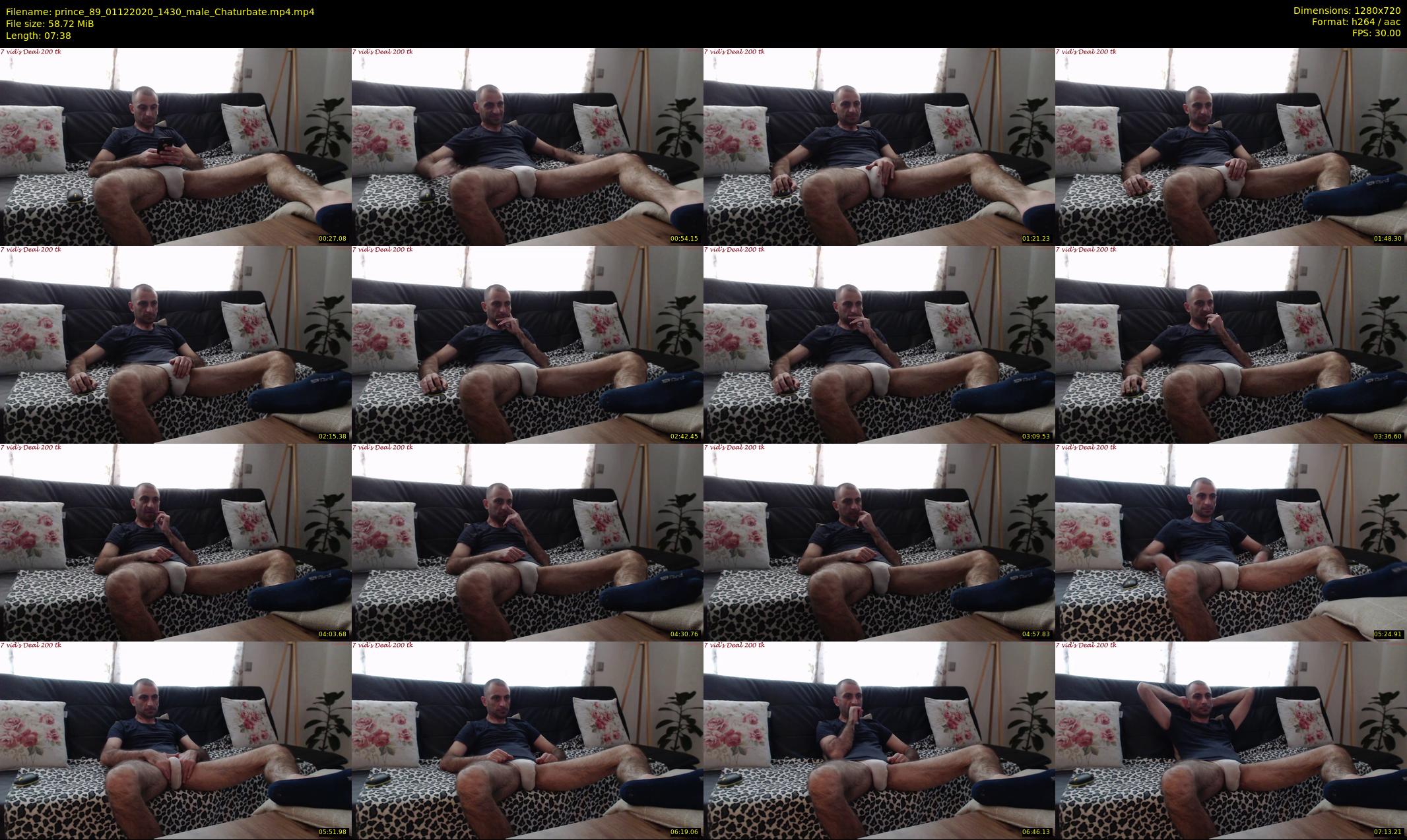 prince_89 — 8 minute Chaturbate male cam show recording, 720p, Dec 1, 2020