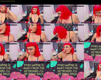 pyrowayne — 59 minute Chaturbate female cam show recording, 720p, Dec 2, 2020