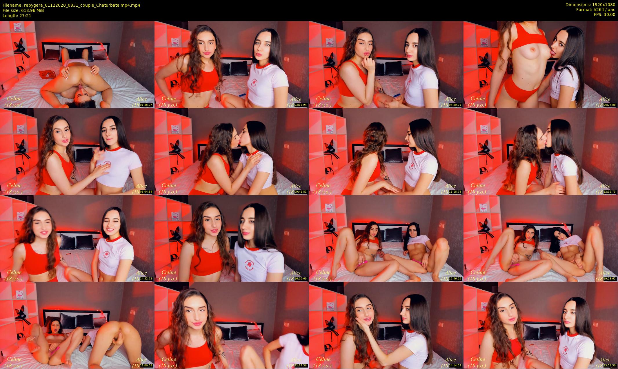 rebygera — 28 minute Chaturbate couple cam show recording, 1080p, Dec 1, 2020