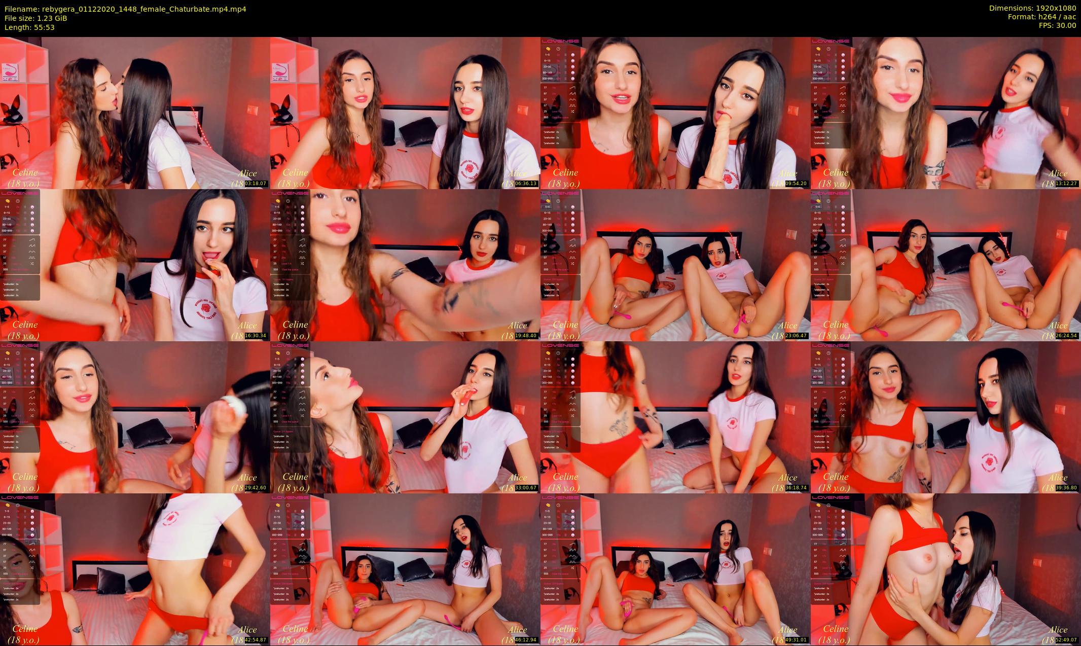 rebygera — 56 minute Chaturbate couple cam show recording, 1080p, Dec 1, 2020