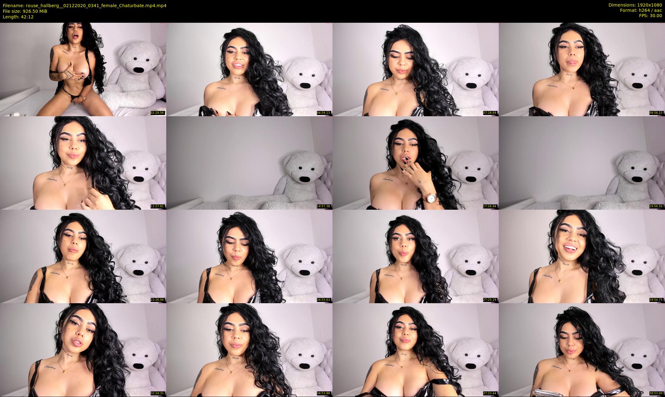 rouse_hallberg_ — 43 minute Chaturbate female cam show recording, 1080p, Dec 2, 2020