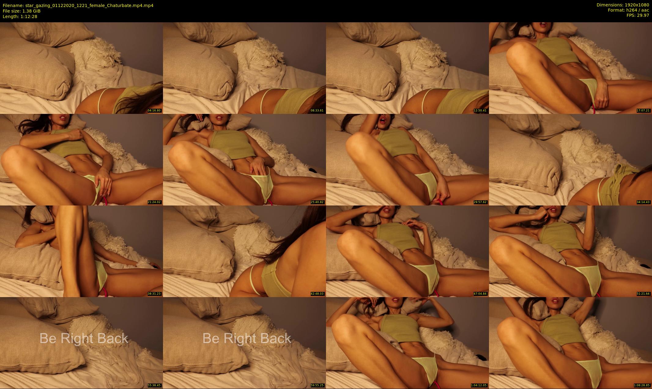 star_gazing — 73 minute Chaturbate female cam show recording, 1080p, Dec 1, 2020