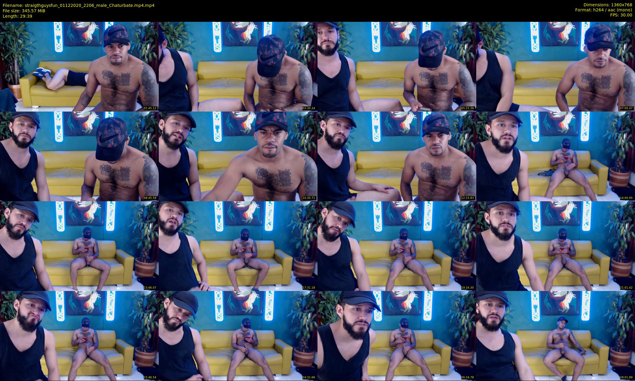 straigthguysfun — 30 minute Chaturbate male cam show recording, 720p, Dec 1, 2020