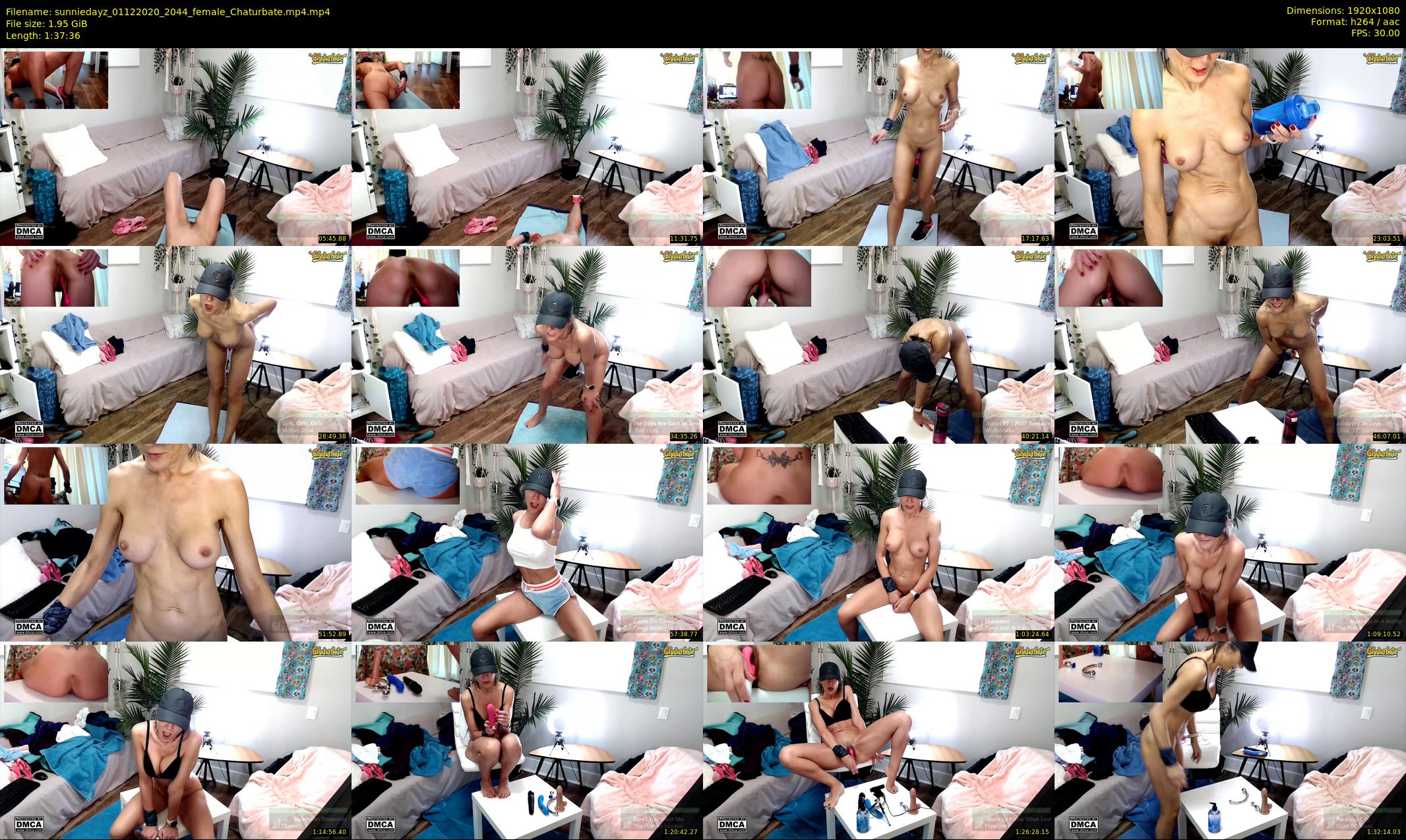 sunniedayz — 98 minute Chaturbate female cam show recording, 1080p, Dec 1, 2020