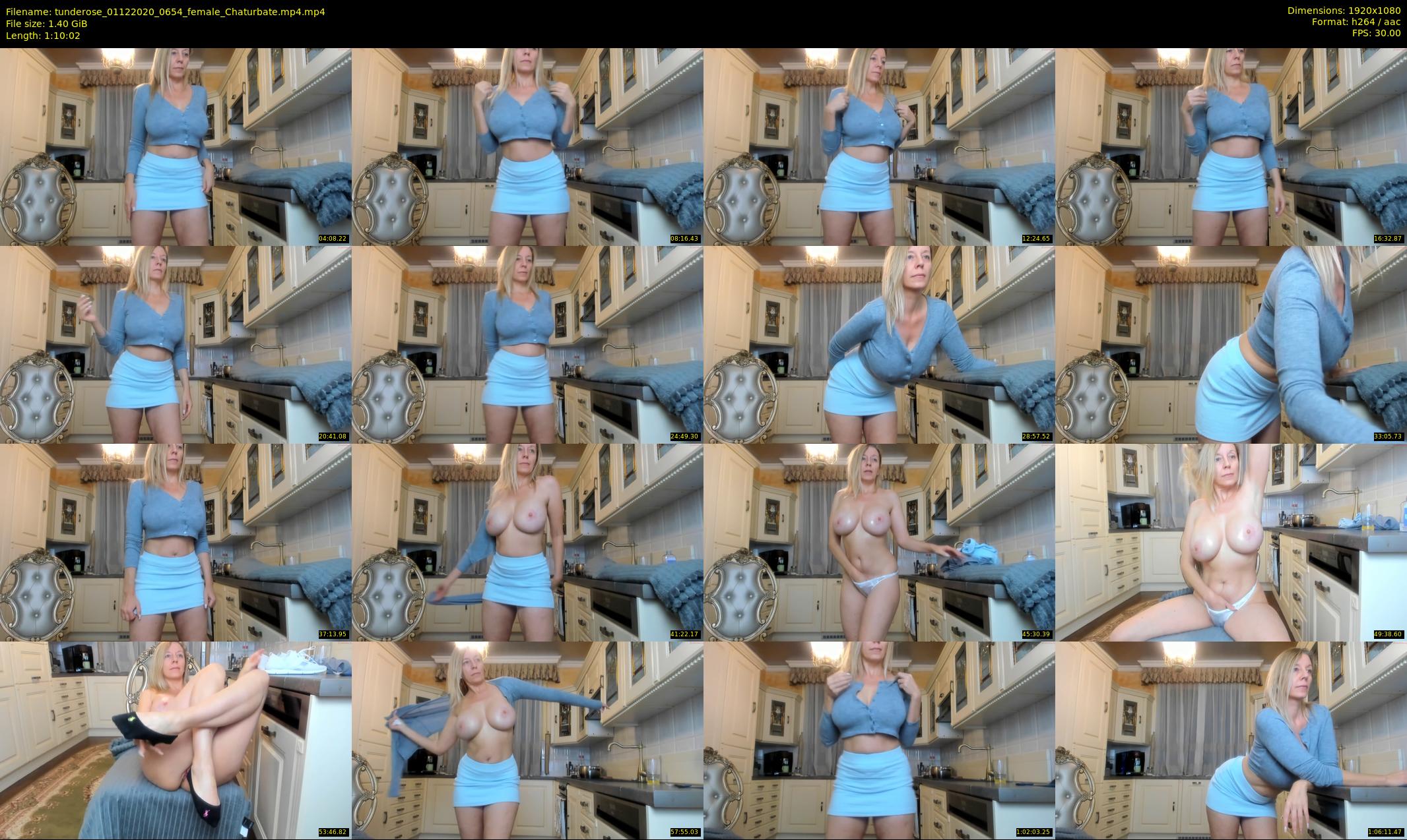 tunderose — 71 minute Chaturbate female cam show recording, 1080p, Dec 1, 2020