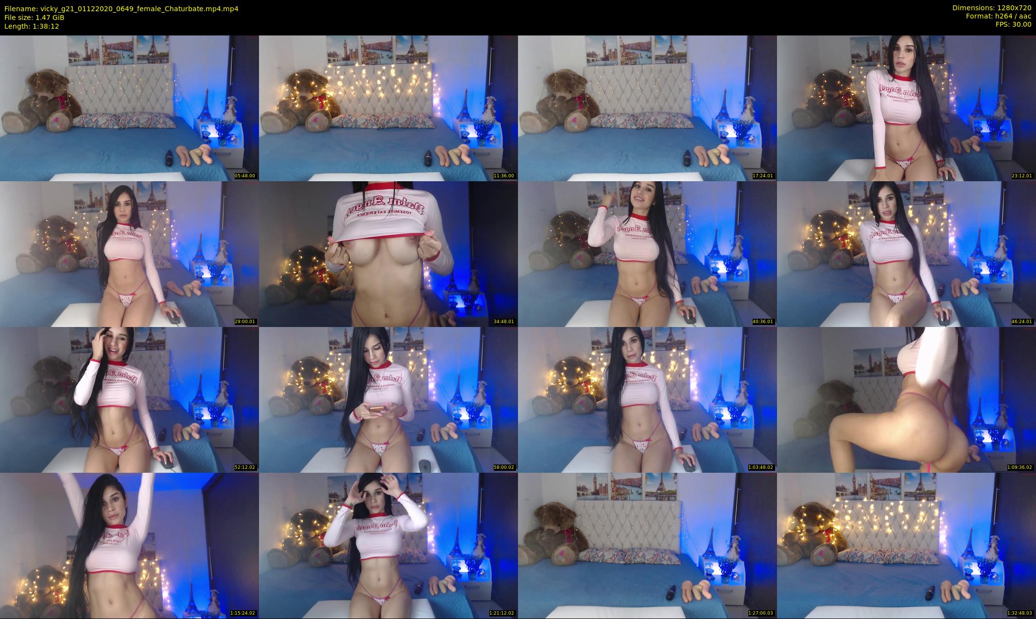 vicky_g21 — 99 minute Chaturbate female cam show recording, 720p, Dec 1, 2020