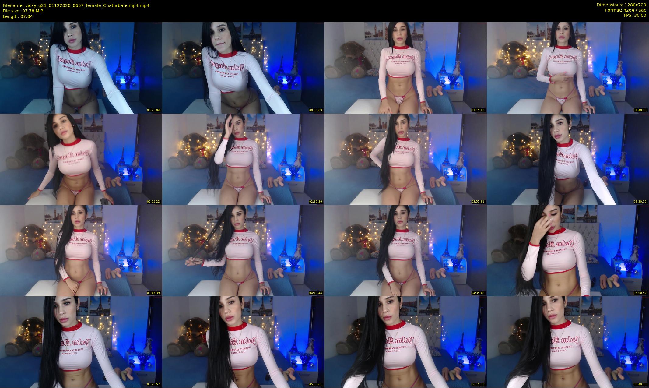 vicky_g21 — 8 minute Chaturbate female cam show recording, 720p, Dec 1, 2020