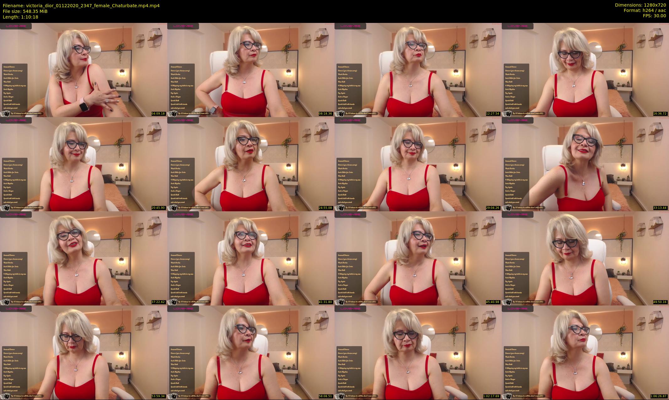 victoria_dior — 71 minute Chaturbate female cam show recording, 720p, Dec 1, 2020