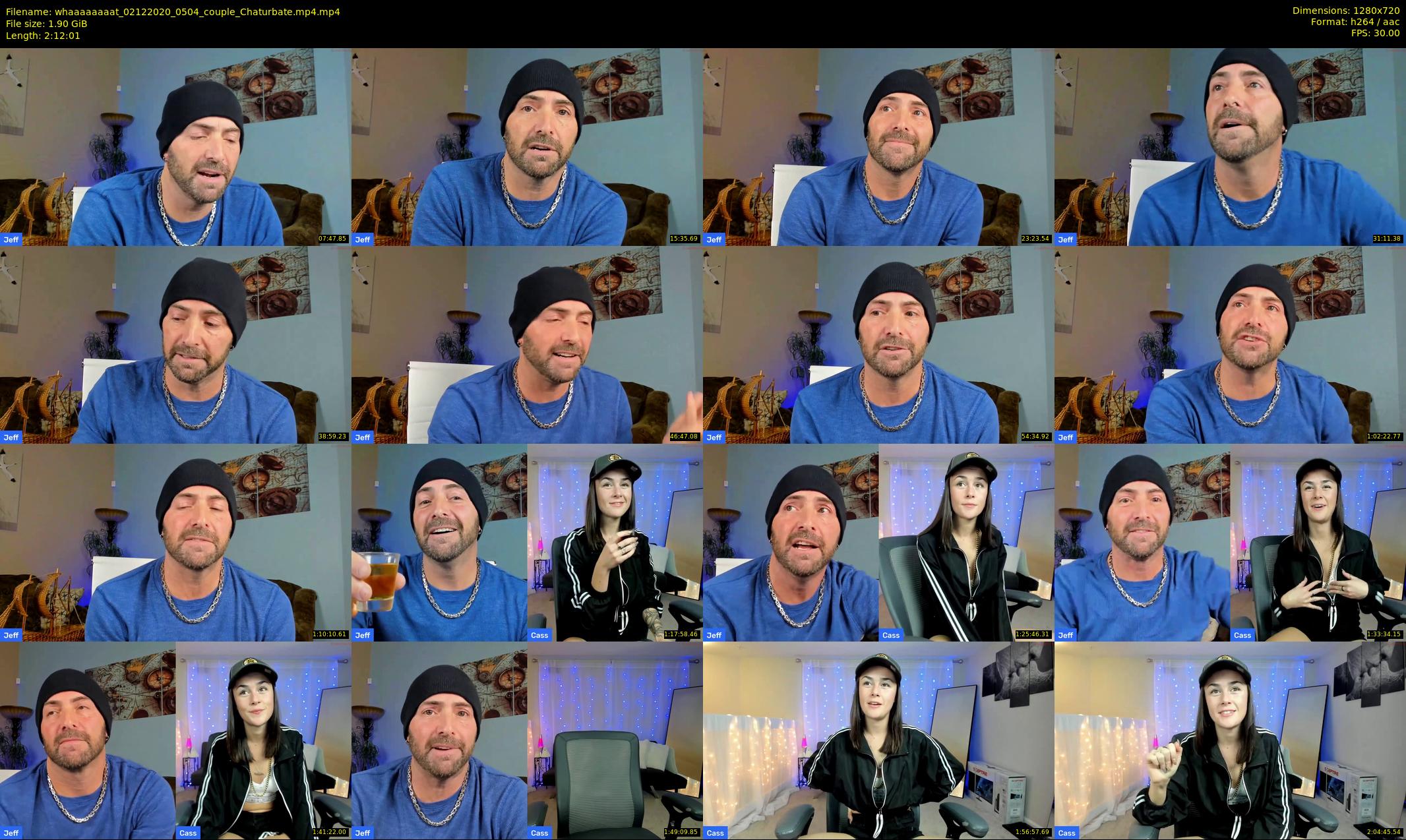 whaaaaaaaat — 133 minute Chaturbate couple cam show recording, 720p, Dec 2, 2020