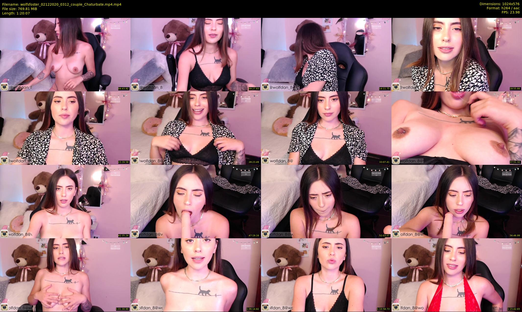 wolfsfoster — 81 minute Chaturbate couple cam show recording, 480p, Dec 2, 2020