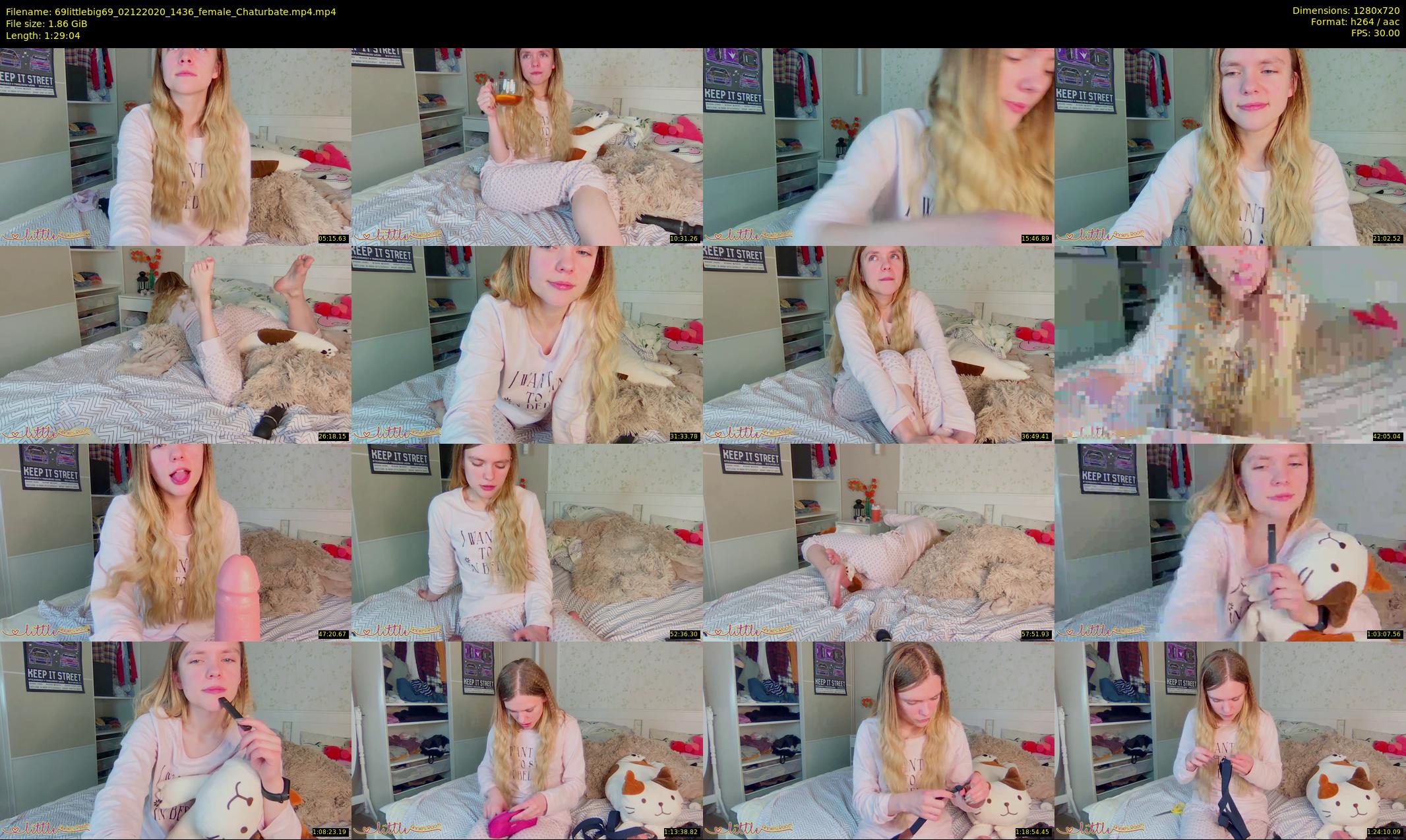 69littlebig69 — 90 minute Chaturbate couple cam show recording, 720p, Dec 2, 2020