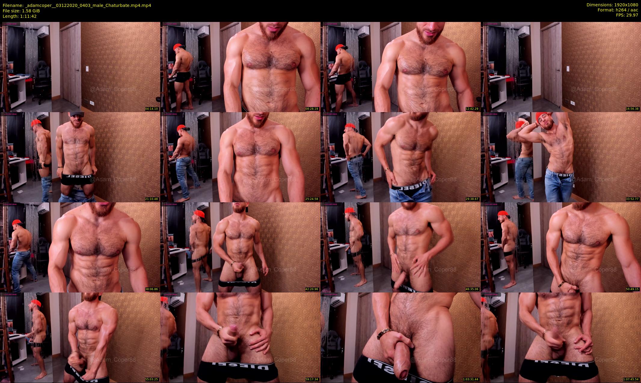 _adamcoper_ — 72 minute Chaturbate male cam show recording, 1080p, Dec 3, 2020