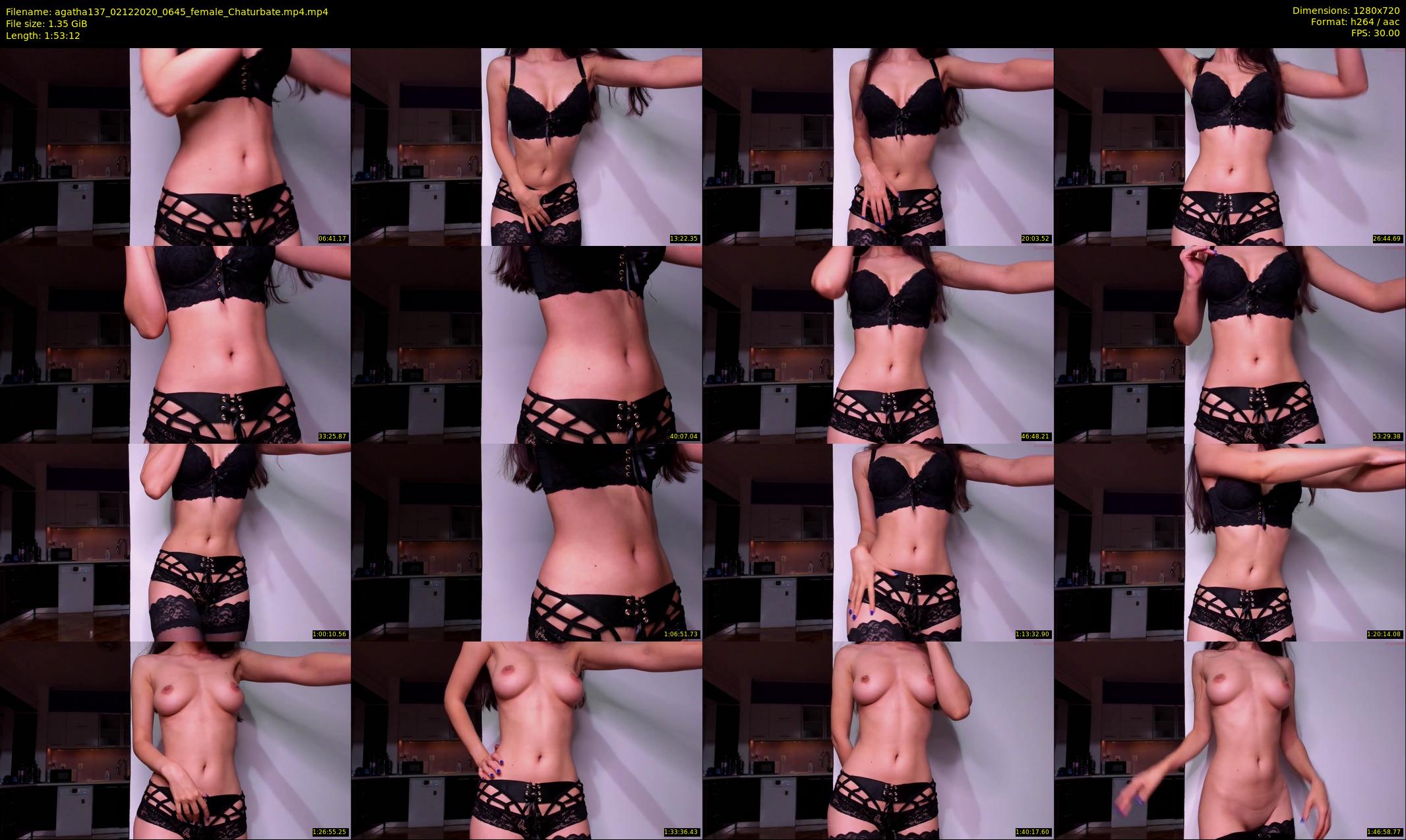 agatha137 — 114 minute Chaturbate female cam show recording, 720p, Dec 2, 2020