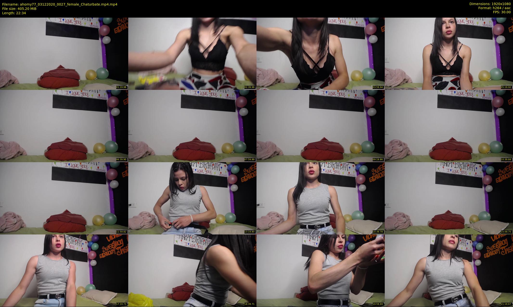 ahomy77 — 23 minute Chaturbate female cam show recording, 1080p, Dec 3, 2020